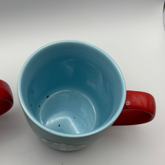 🎄 Starbucks Green & Red Holiday Mugs – Set of 2 🎄 - Picture 4 of 8